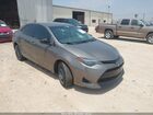 2018 Toyota Corolla Le Gray vin: 2T1BURHE7JC047387