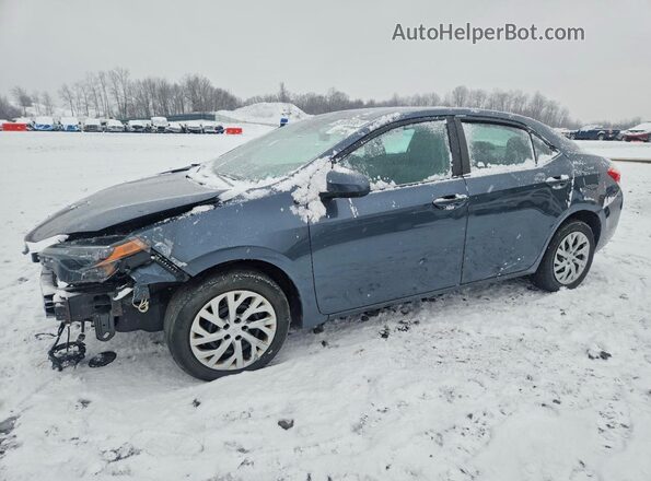 2T1BURHE7JC047616 2018 TOYOTA LL Blue Przód lewy