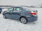 2018 Toyota Corolla Le Blue vin: 2T1BURHE7JC047616
