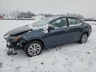 2018 Toyota Corolla Le Blue vin: 2T1BURHE7JC047616 Damage: Left Head Lamp, Broken, Replacement Required