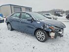 2018 Toyota Corolla Le Blue vin: 2T1BURHE7JC047616