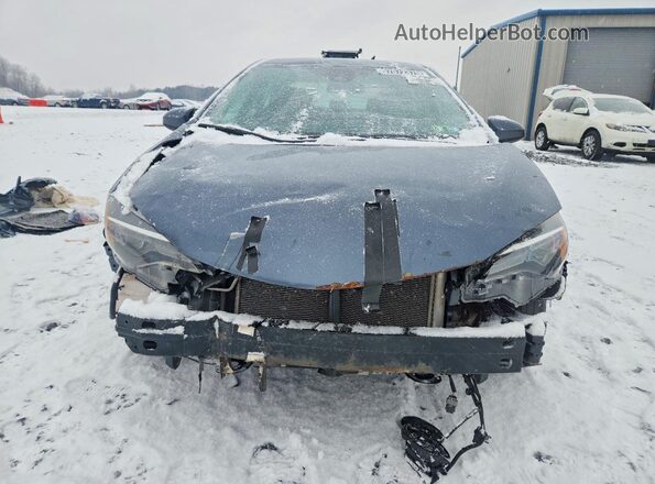 2T1BURHE7JC047616 2018 TOYOTA LL Blue Widok z przodu