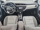 2018 Toyota Corolla Le Blue vin: 2T1BURHE7JC047616 Damage: Left Front Seat, Stained, Permanent