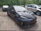 2018 Toyota Corolla Se Blue vin: 2T1BURHE7JC070765
