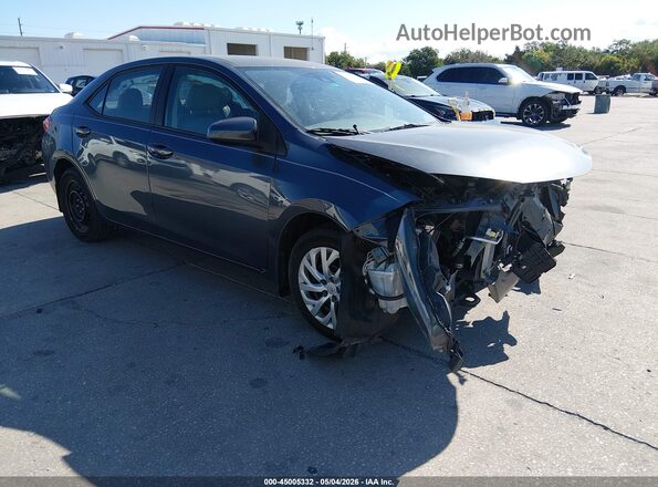 2T1BURHE7JC097769 2018 TOYOTA LL Серый Передняя правая четверть