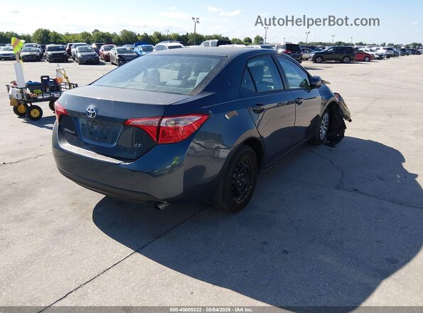 2T1BURHE7JC097769 2018 TOYOTA LL Серый Задняя правая четверть
