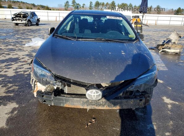 2T1BURHE7JC122329 2018 TOYOTA COROLLA Gray Вид спереду