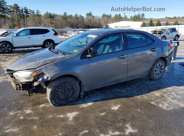 2T1BURHE7JC122329 2018 TOYOTA COROLLA Gray Передня ліва чверть