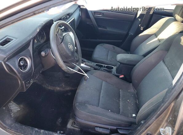2T1BURHE7JC122329 2018 TOYOTA COROLLA Gray Вид салону спереду