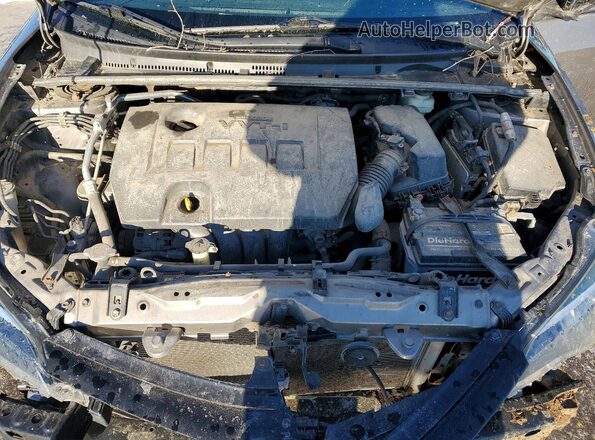 2T1BURHE7JC122329 2018 TOYOTA COROLLA Gray Вид задньої частини салону