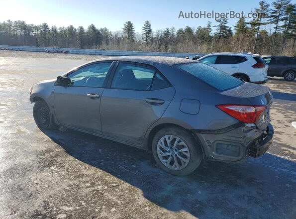 2T1BURHE7JC122329 2018 TOYOTA COROLLA Gray Задня ліва чверть