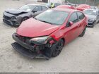2018 Toyota Corolla Le Красный vin: 2T1BURHE7JC986734