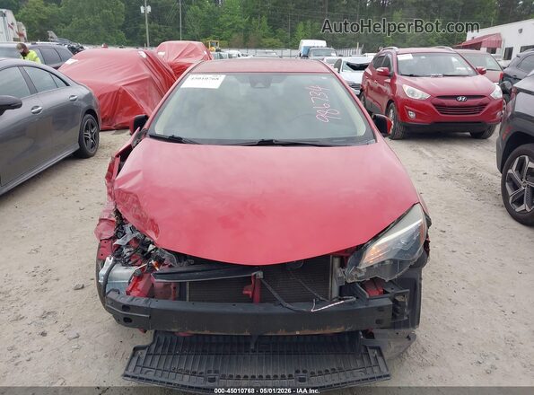 2T1BURHE7JC986734 2018 TOYOTA LL Красный Вид щитка приборов