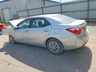 2018 Toyota Corolla Le Silver vin: 2T1BURHE7JC997524