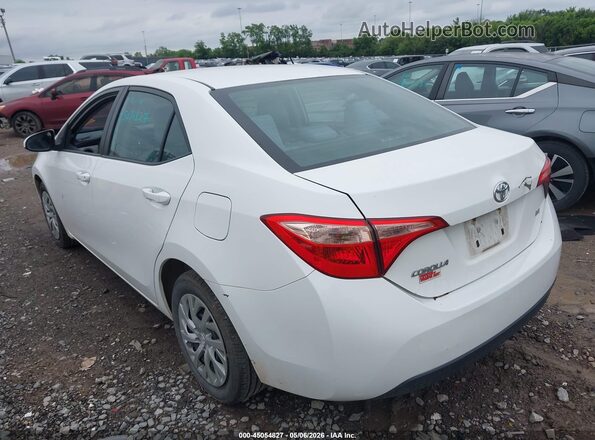 2T1BURHE7KC172648 2019 TOYOTA LL Белый Задняя левая четверть