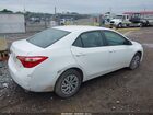 2019 Toyota Corolla Le Белый vin: 2T1BURHE7KC172648