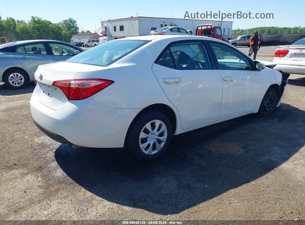 2T1BURHE7KC195038 2019 TOYOTA LL Белый Задняя правая четверть