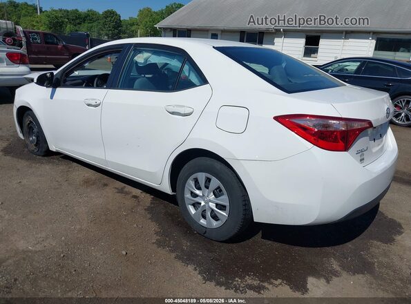 2T1BURHE7KC195038 2019 TOYOTA LL Белый Задняя левая четверть