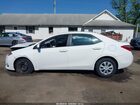 2019 Toyota Corolla L Белый vin: 2T1BURHE7KC195038