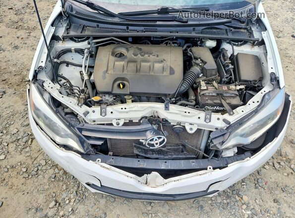 2T1BURHE8GC490849 2016 TOYOTA COROLLA Белый Вид задней части салона