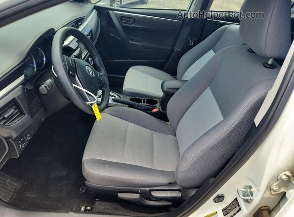 2T1BURHE8GC490849 2016 TOYOTA COROLLA Белый Вид салона спереди