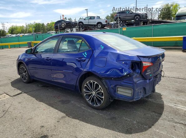 2T1BURHE8GC492827 2016 TOYOTA COROLLA Blue Tył lewy