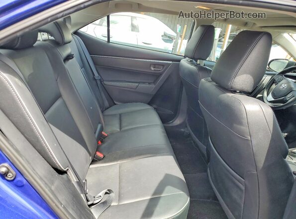 2T1BURHE8GC492827 2016 TOYOTA COROLLA Blue Widok tylnych siedzeń