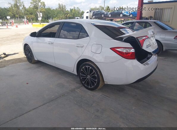 2T1BURHE8GC534848 2016 TOYOTA LL Белый Задняя левая четверть
