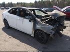 2016 Toyota Corolla S Plus White vin: 2T1BURHE8GC569437
