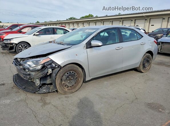 2T1BURHE8GC572578 2016 TOYOTA COROLLA Silver Vista tres cuartos delantera izquierda