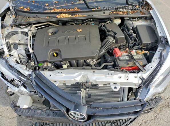 2T1BURHE8GC572578 2016 TOYOTA COROLLA Silver Vista interior trasera
