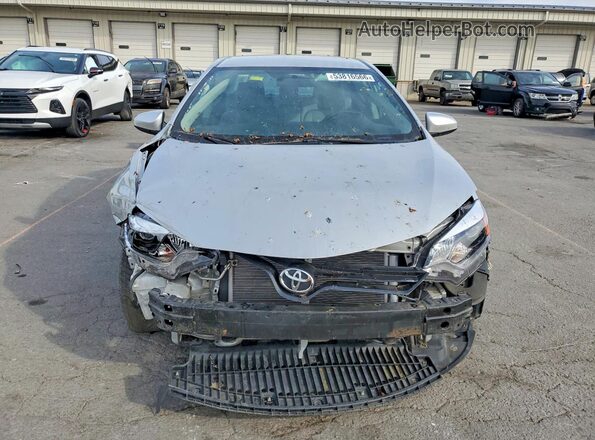 2T1BURHE8GC572578 2016 TOYOTA COROLLA Silver Vista frontal