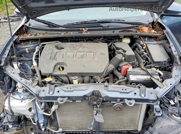 2T1BURHE8GC580664 2016 TOYOTA COROLLA Blue უკანა სალონის ხედი