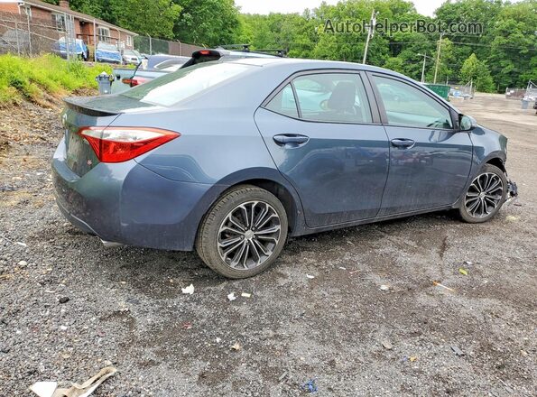 2T1BURHE8GC580664 2016 TOYOTA COROLLA Blue უკანა მარჯვენა