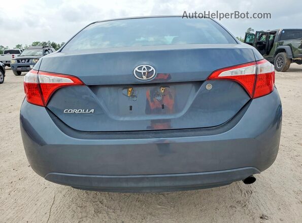 2T1BURHE8GC614585 2016 TOYOTA COROLLA Gray Widok z tyłu