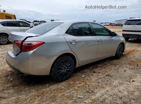 2T1BURHE8GC655959 2016 TOYOTA COROLLA Silver Tył prawy