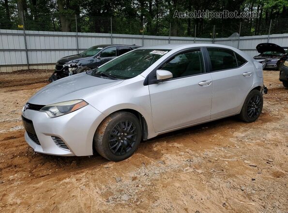 2T1BURHE8GC655959 2016 TOYOTA COROLLA Silver Przód lewy