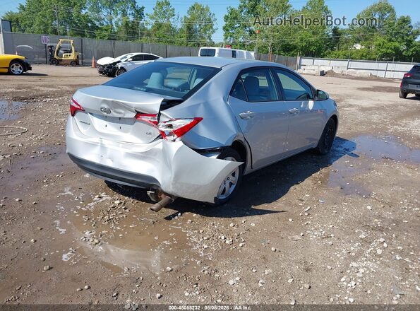 2T1BURHE8GC686631 2016 TOYOTA LL Silver უკანა მარჯვენა