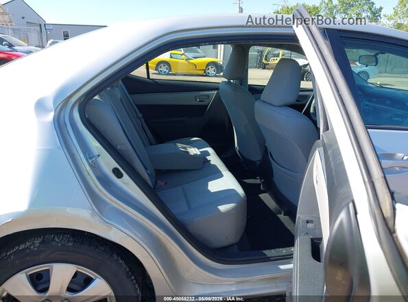 2T1BURHE8GC686631 2016 TOYOTA LL Silver VIN კოდის სტიკერის ხედი