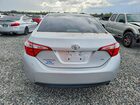 2016 Toyota Corolla Le Серебряный vin: 2T1BURHE8GC705615