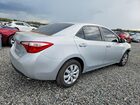 2016 Toyota Corolla Le Серебряный vin: 2T1BURHE8GC705615