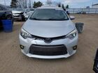 2016 Toyota Corolla L Серебряный vin: 2T1BURHE8GC744897