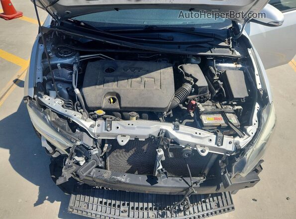 2T1BURHE8HC748949 2017 TOYOTA COROLLA Silver Սալոնի հետևի տեսք