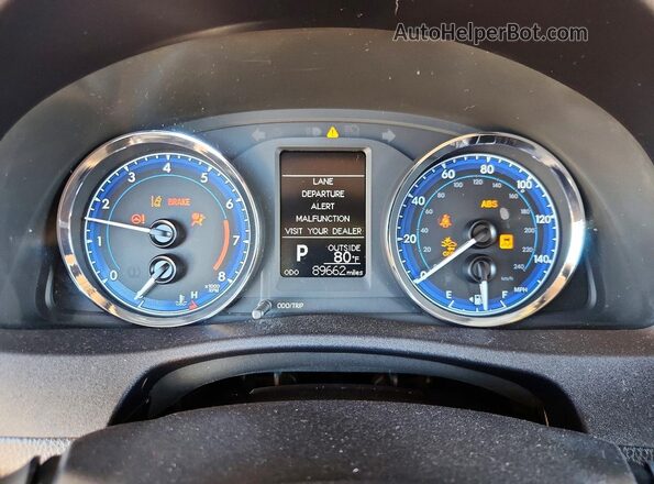 2T1BURHE8HC773351 2017 TOYOTA COROLLA Black Vista del cuadro de instrumentos