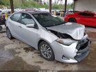 2017 Toyota Corolla Xle Silver vin: 2T1BURHE8HC805201