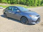 2017 Toyota Corolla Le Gray vin: 2T1BURHE8HC845682
