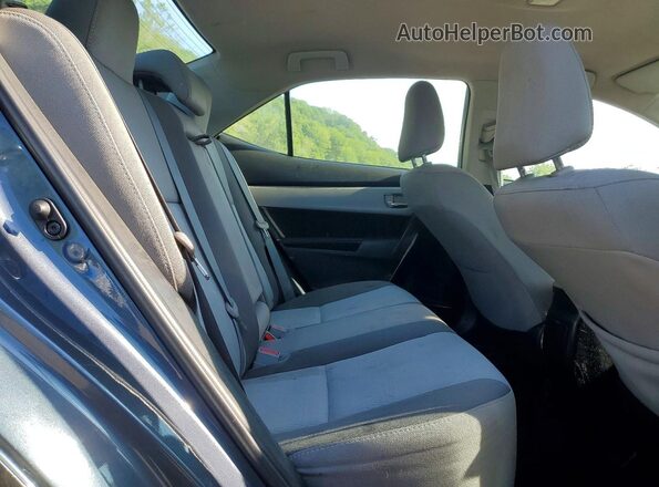 2T1BURHE8HC845682 2017 TOYOTA COROLLA Gray უკანა სავარძლების ხედი