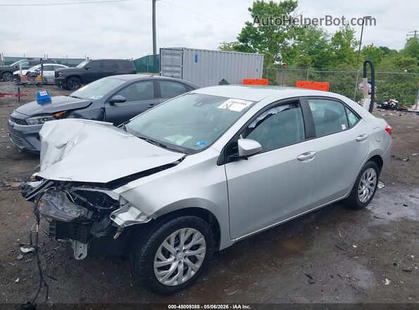 2T1BURHE8HC879525 2017 TOYOTA LL Silver Vista tres cuartos delantera izquierda