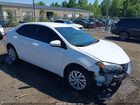 2017 Toyota Corolla Le White vin: 2T1BURHE8HC913317