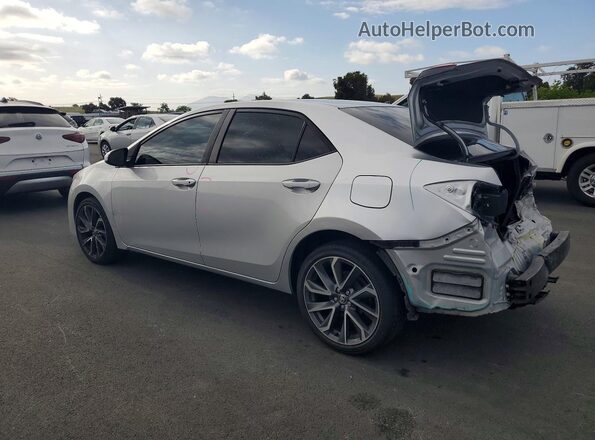 2T1BURHE8HC928335 2017 TOYOTA COROLLA Silver Задня ліва чверть